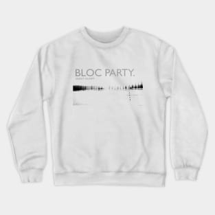 Bloc Party - Silent Alarm - White Deconstructed Crewneck Sweatshirt